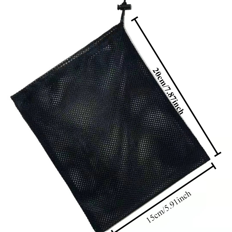 Mesh Drawstring Bag – Travel, Laundry & Outdoor Stuff Sack Mesh Drawstring Bag Peaceful Pleasures Health and Wellness L