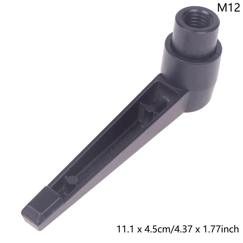 High Quality M4-M12 Adjustable Locking Handle Zinc Alloy Rotating Locking Handle 7-shaped Handle Universal Aluminum Handle Peaceful Pleasures Health and Wellness F-M12