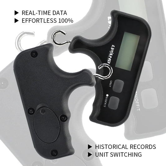 Archery Electronic Scale Weighing Measuring Tool LED Display Compound Peaceful Pleasures Health and Wellness 1pcs