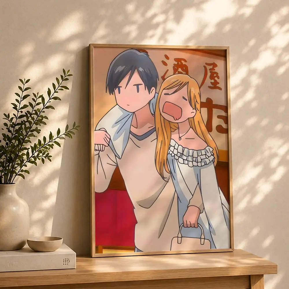 Anime M-My Love Story with Yamada-kun at Lv999S Poster HD Self Adhesive Waterproof Wall Art Ideal for Home Office Dorm Bedroom Peaceful Pleasures Health and Wellness