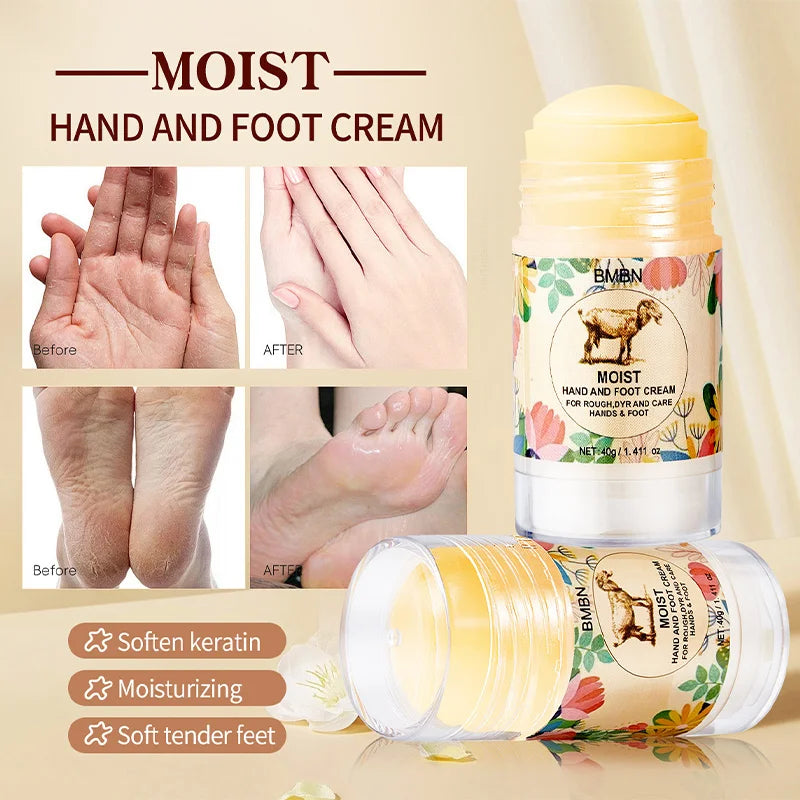 Moist Hand Foot Cream For Rough Dry Skin Deeply Repairs Cracked Skin Moisturizes Ingredient Lanolin Protective Stick Hand Cream Peaceful Pleasures Health and Wellness