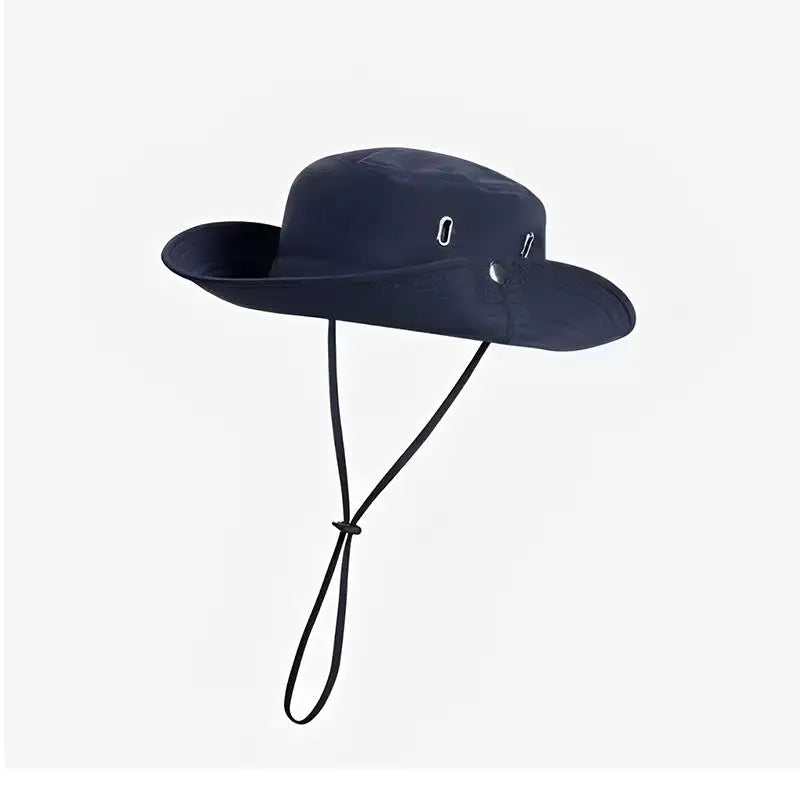 Quick-Dry Wide Brim Bucket Hat – Unisex Outdoor Sun Hat