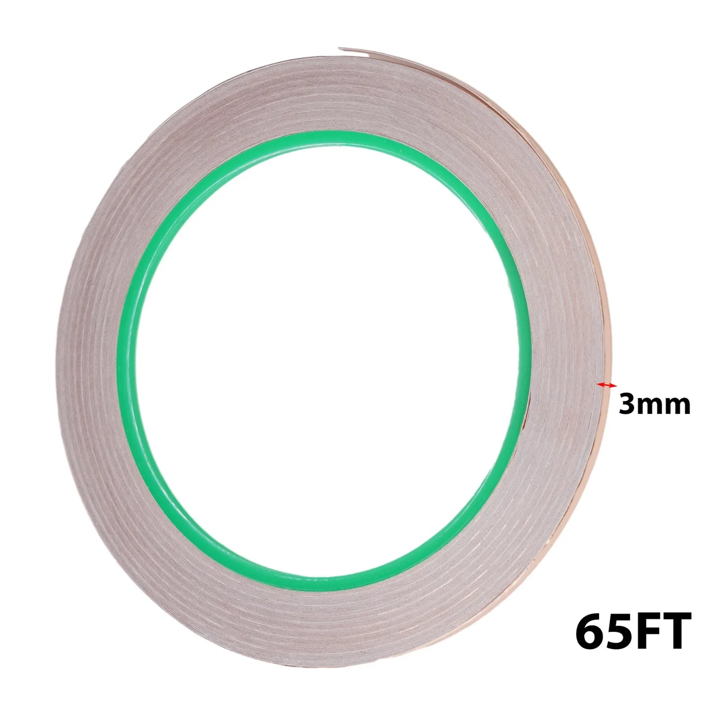 65FT Double Conductive Copper Foil Tape | EMI Shielding & Repair