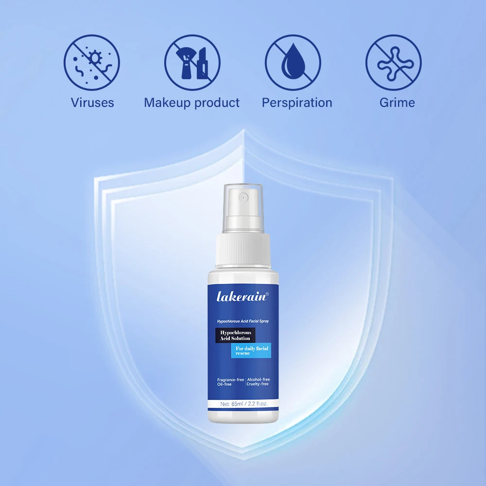 Hypochlorous Acid Facial Spray Reduce Redness Breakouts Soothing For Daily Facial Rescue Calm Redness Skin Care Products Peaceful Pleasures Health and Wellness