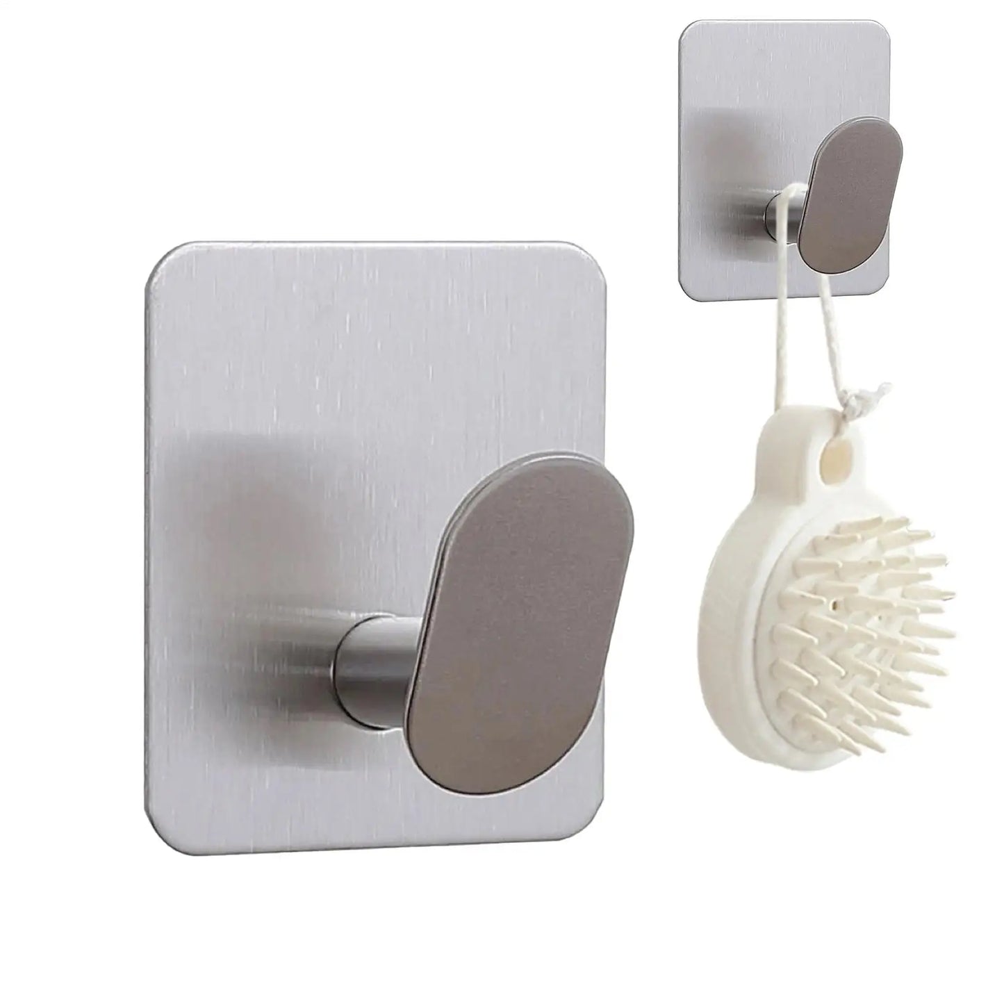 Heavy-Duty Adhesive Wall Hook | Waterproof Stainless Steel