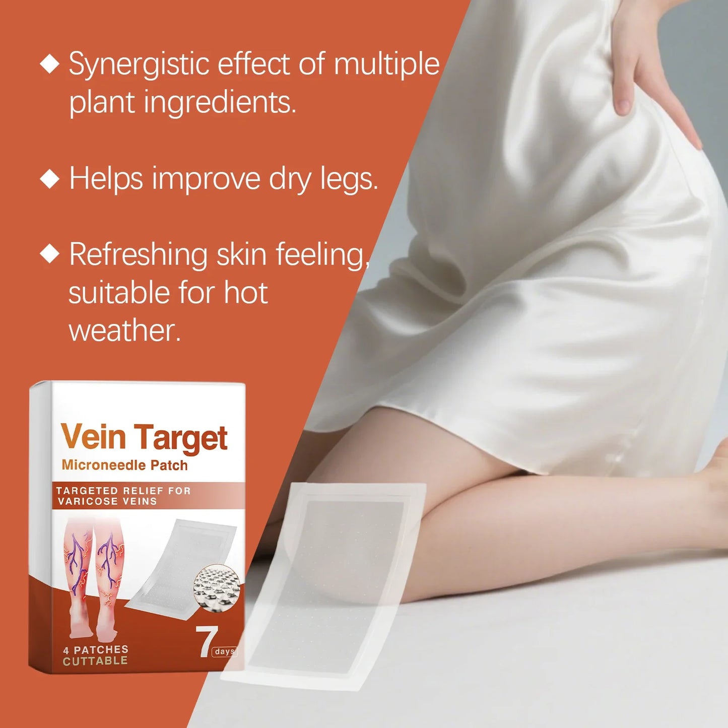 Leg Skin Nourishing Patches – Breathable Daily Leg Care