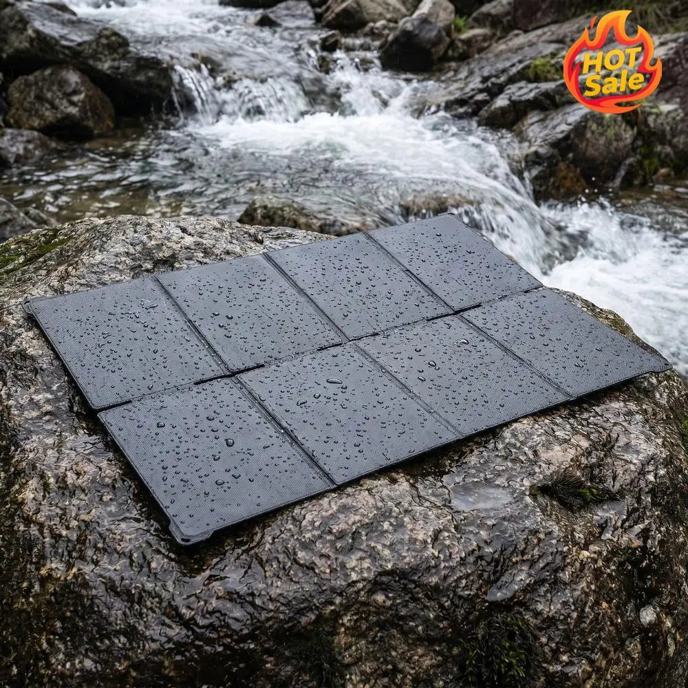 VODOOL 45W 8-Panel Foldable Solar Charger USB-A USB-C IPX6