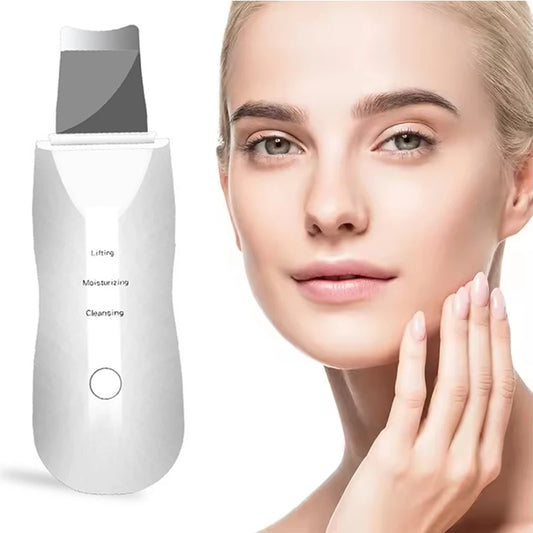 Portable Professional Face Skin Cleanser with Ultrasonic Technology for Deep Cleansing Exfoliating Remove Dead Skin Peaceful Pleasures Health and Wellness