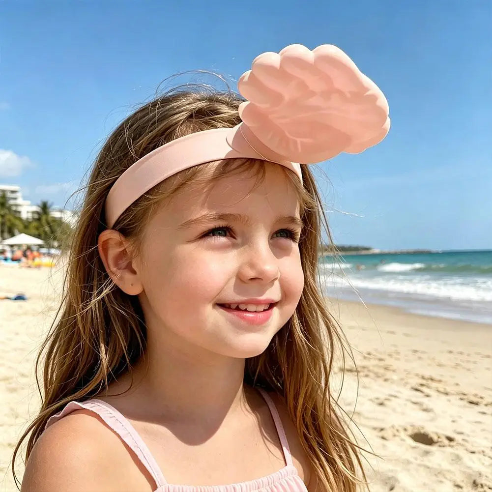 Funny Palm Sized Kids Sun Hat Foldable Outdoor UV Protection Beach Cap For Boys & Girls Daily Travel Use Fashion Accessories Peaceful Pleasures Health and Wellness