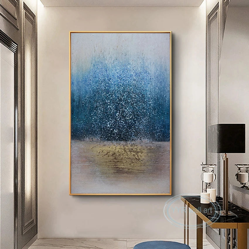 Unique Abstract Acrylic Drawing Wall Art Decoration For Living Room Bedroom Porch 100% Handmade Artwork On Canvas Unframed Image Peaceful Pleasures Health and Wellness