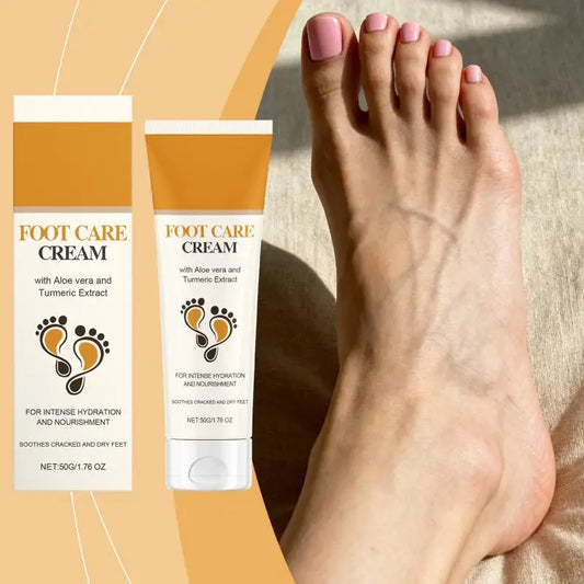 Foot Care Cream: Daily Gentle Hydration, Moisturizing, Refreshing, Delicate And Hydrating Foot Skin Peaceful Pleasures Health and Wellness Default Title