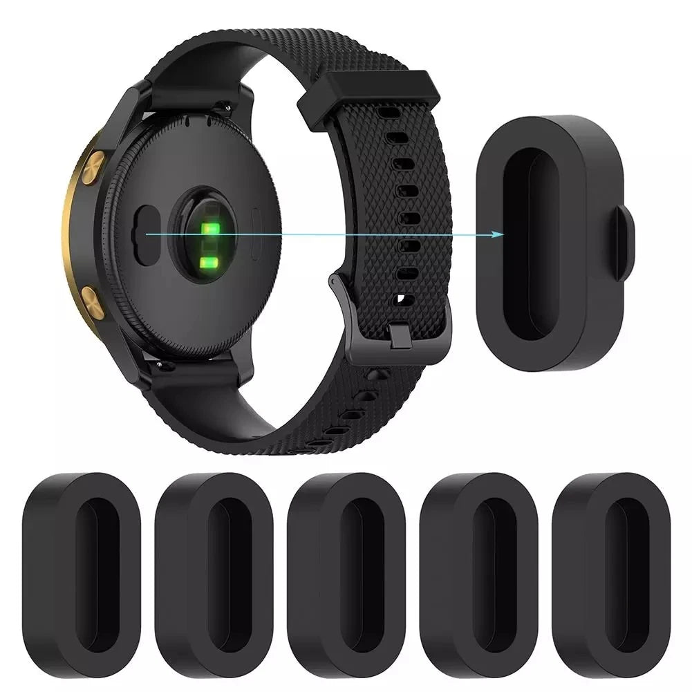 10 PCS/Set Dust Stopper For Garmin Fenix 8 E 7 7X 6 6X Pro 5 5X Plus Epix Pro Gen 2 Charging Port Dust Cover Cap Anti-dust Plug Peaceful Pleasures Health and Wellness