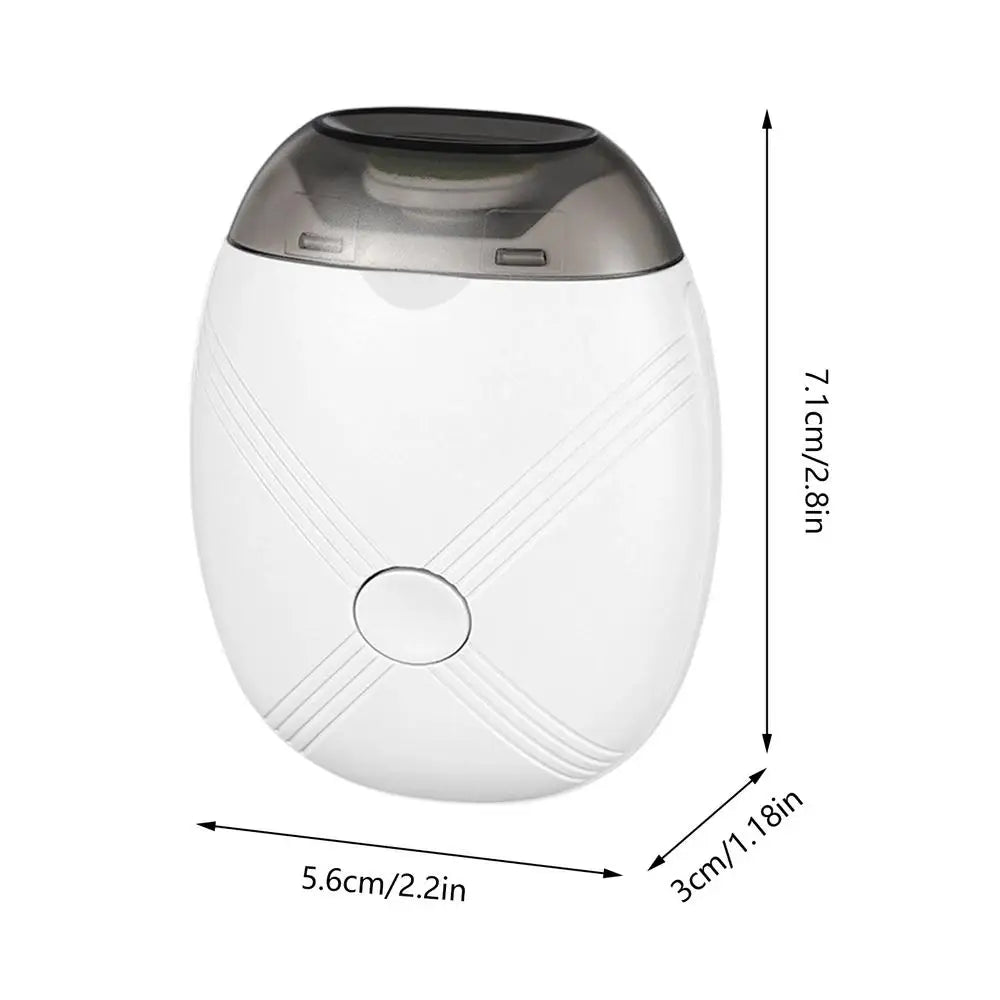 Electric Nail Files 3-Speed Rechargeable Fingernail Polisher with Light Automatic Electric Nail Clipper for Adult Kids Children Peaceful Pleasures Health and Wellness White