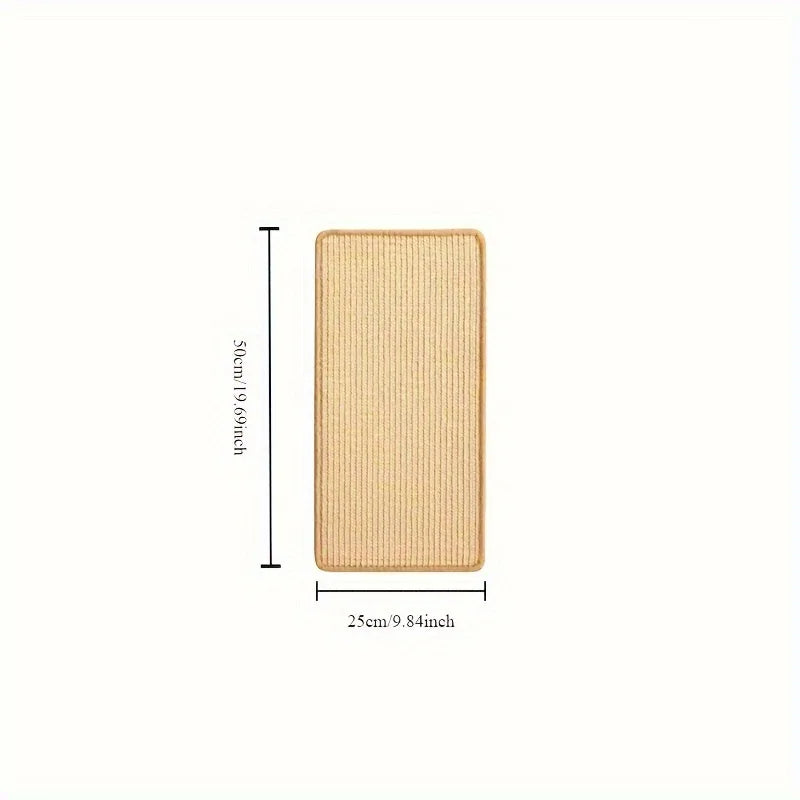 2-Pack Sisal Cat Scratching Board – Sofa-Safe & No Mess