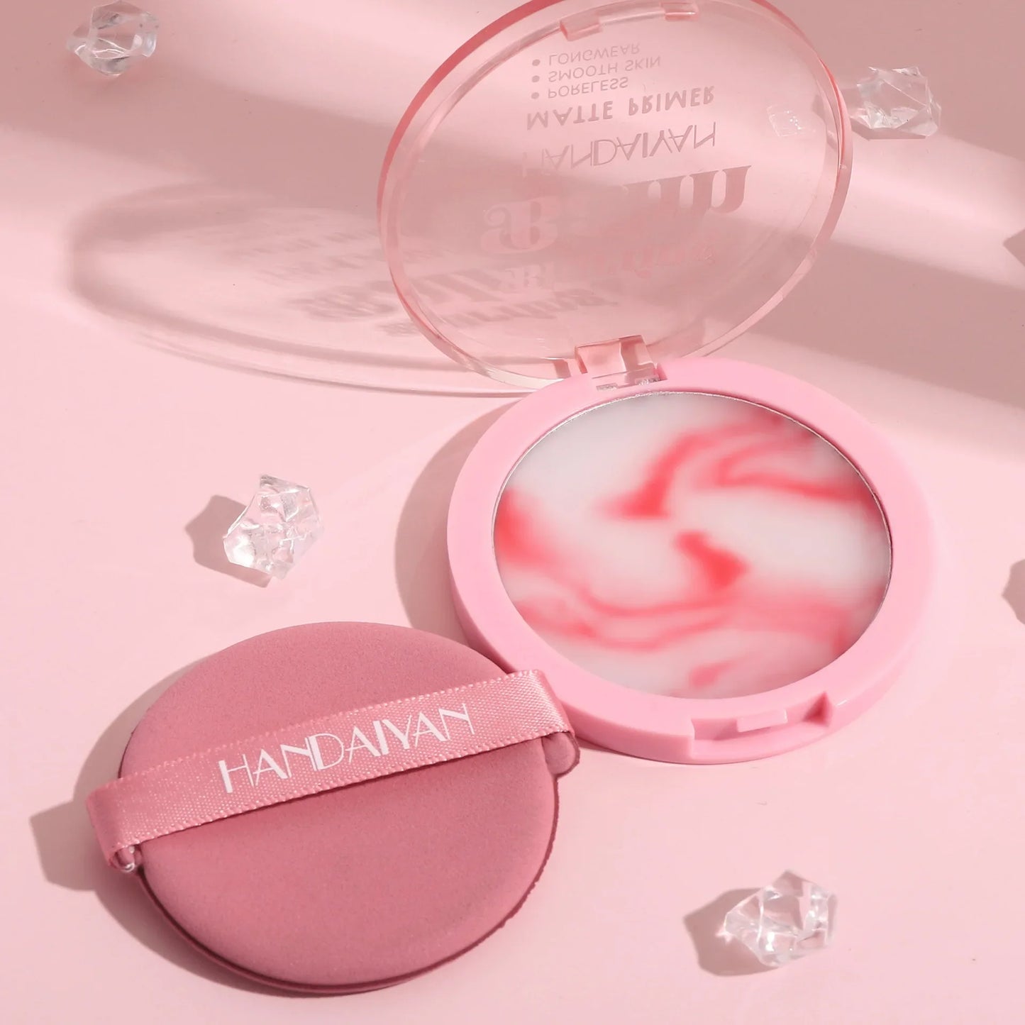 Poreless Matte Setting Balm with Puff – Oil-Control Face Balm