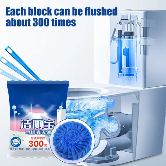 Automatic Toilet Bowl Cleaner Tablets – Descaling & Deodorizing Toilet Cleaner Tablet Oasis Select