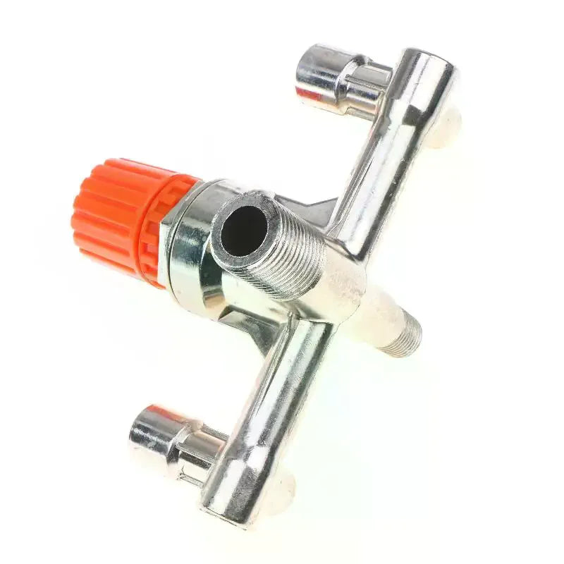 Double Outlet Air Compressor Pressure Regulator Valve | Aluminum