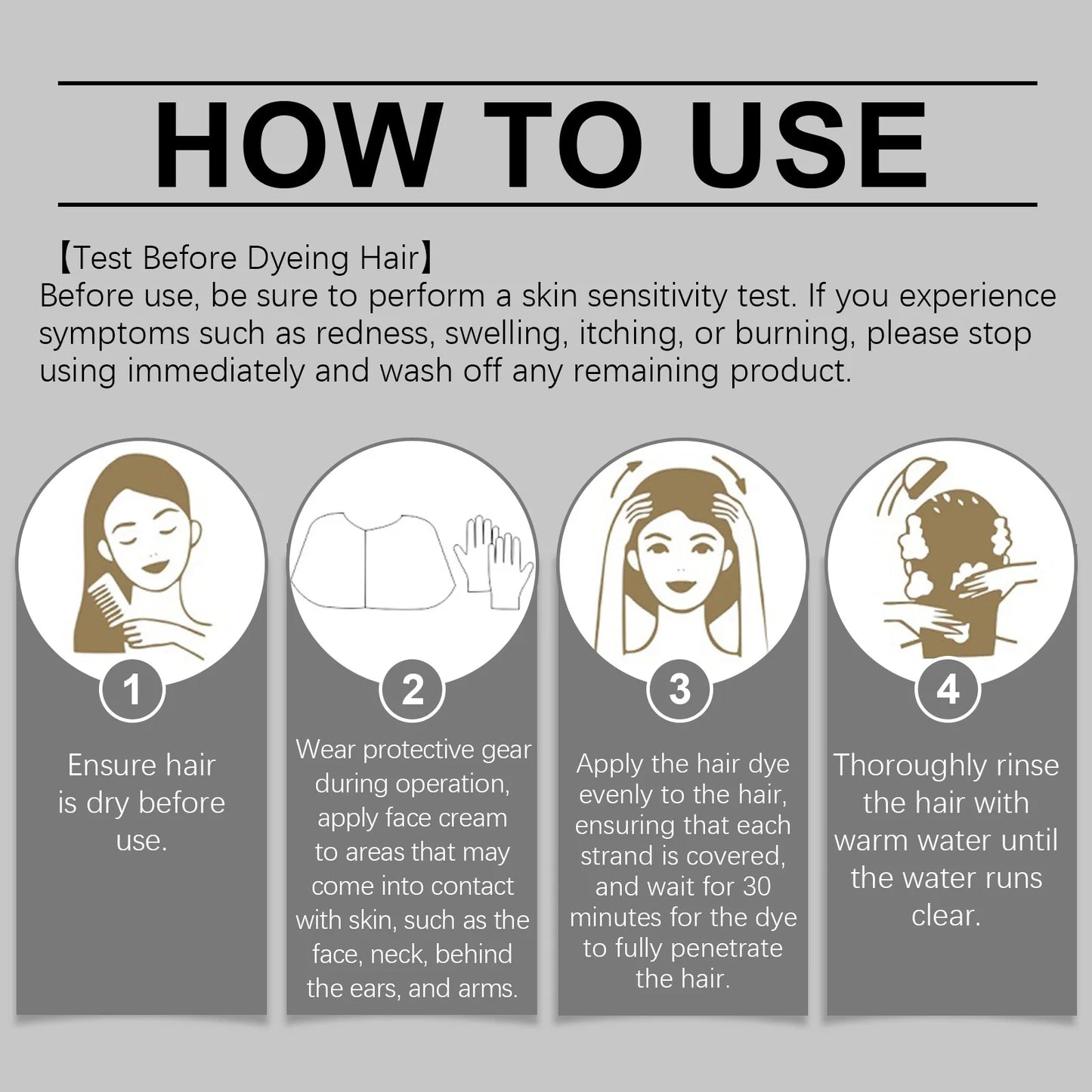 HOEGOA Hair Color Wax & Styling Pomade – 100g
