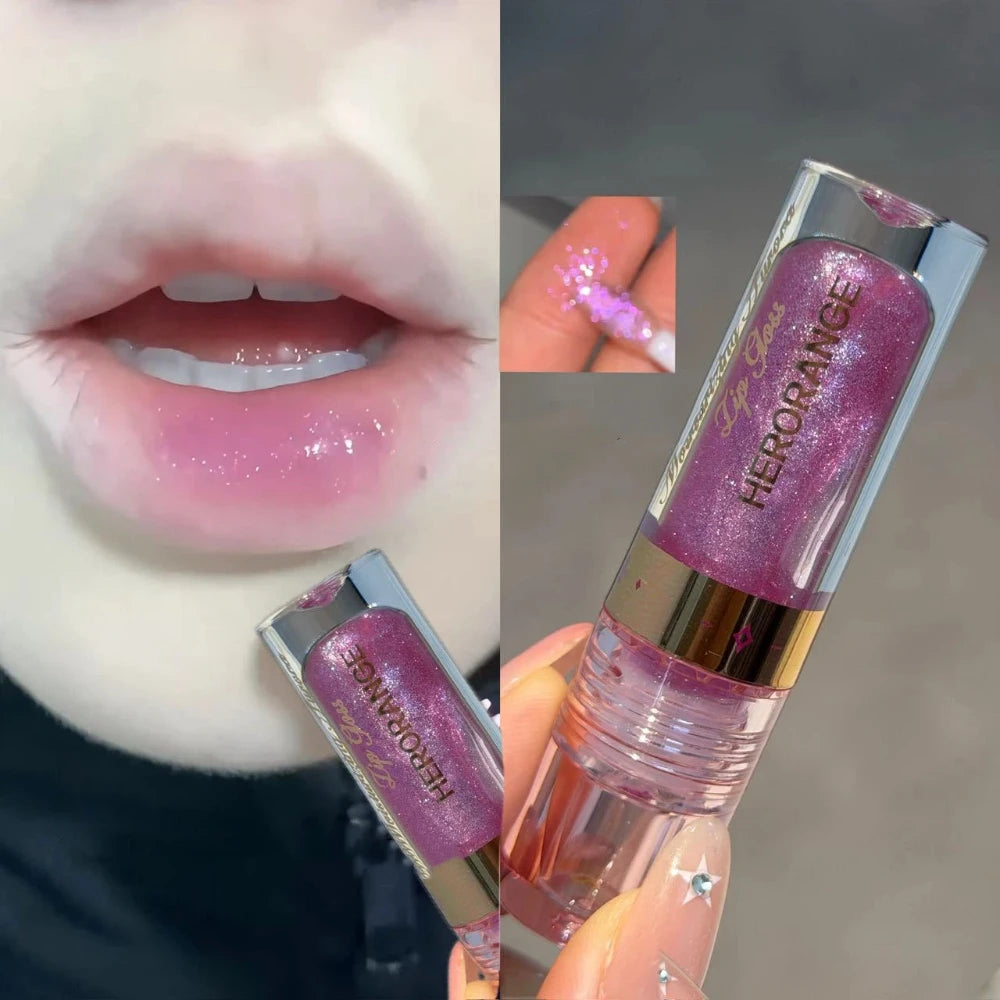 Glitter Lip Gloss – Shimmery Moisturizing Plumping Lip Glaze
