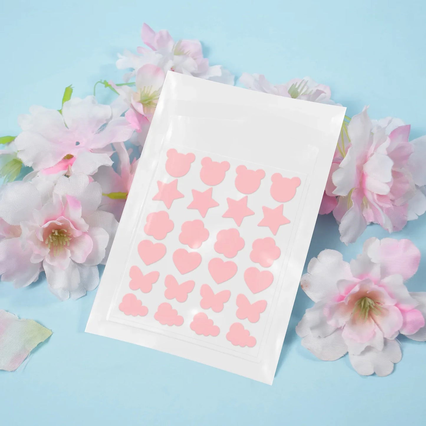 Laikou Sakura Acne Patches – Pimple Concealer Dots 24pc