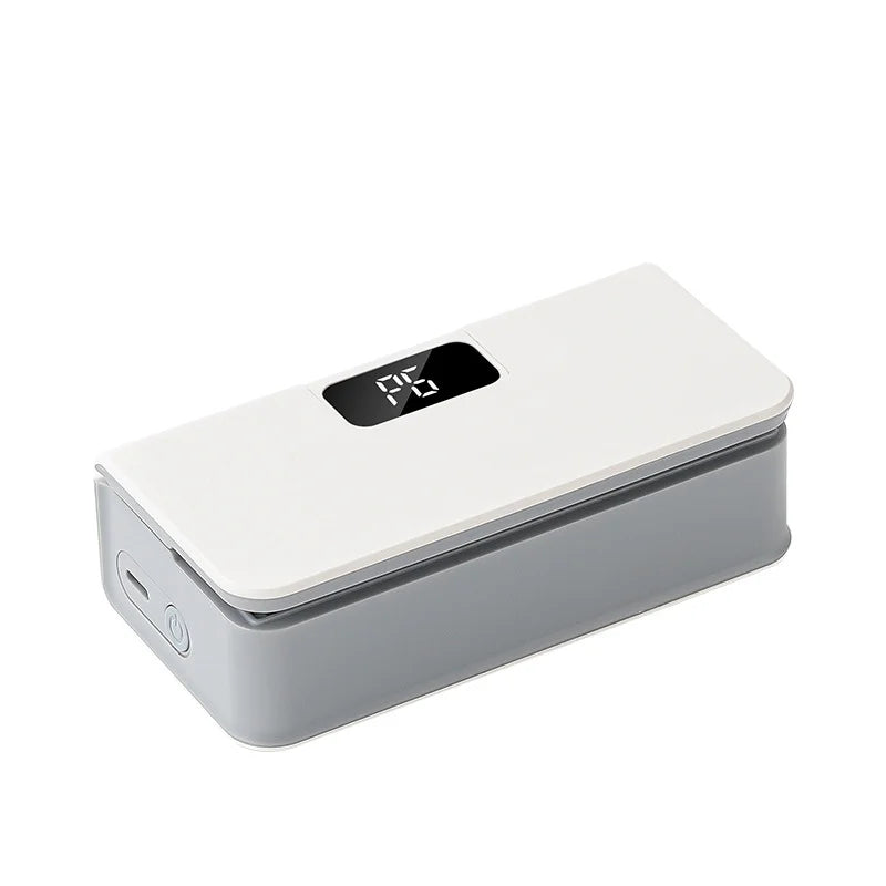 Plastic Bag Sealer Mini Heat Bag Sealing Machine Rechargeable Handheld Food Packaging Heat Sealer Thermal Bags Sealing Machine Peaceful Pleasures Health and Wellness White