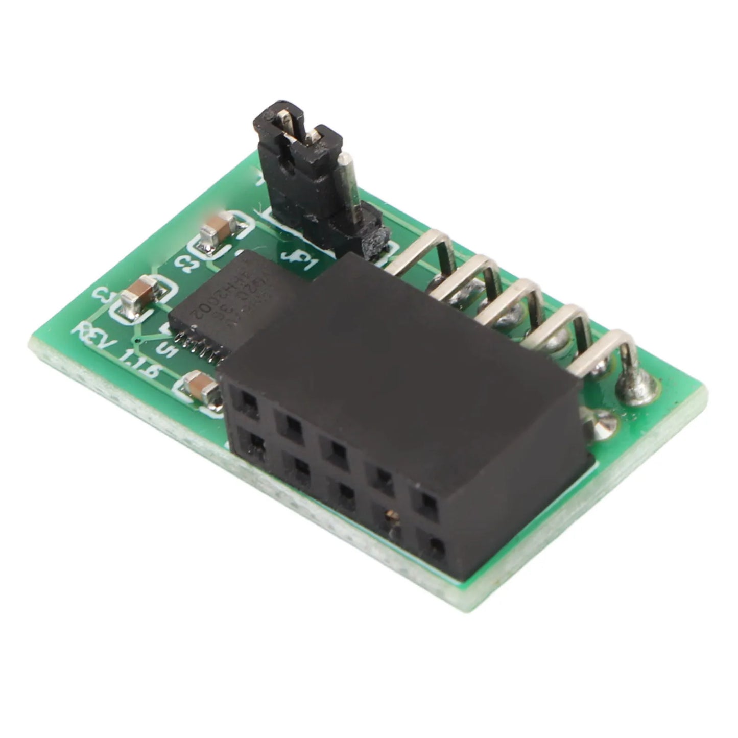 TPM 2.0 Module 10Pin TPM 2.0 Module Sleep Mode Light Weight 9670 Chipset Stable SPI High Accuracy for Trusted Peaceful Pleasures Health and Wellness