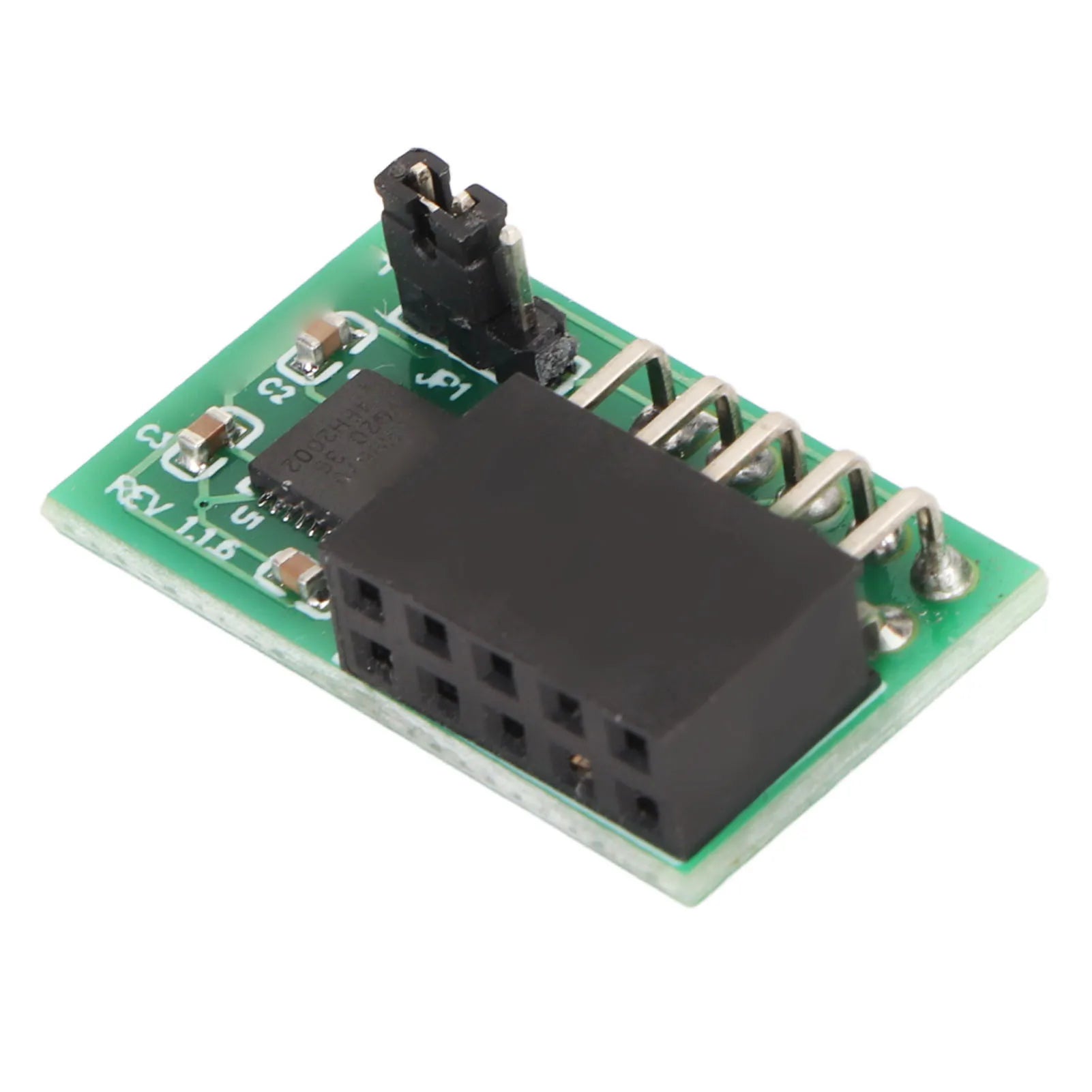 TPM 2.0 Module 10Pin TPM 2.0 Module Sleep Mode Light Weight 9670 Chipset Stable SPI High Accuracy for Trusted Peaceful Pleasures Health and Wellness