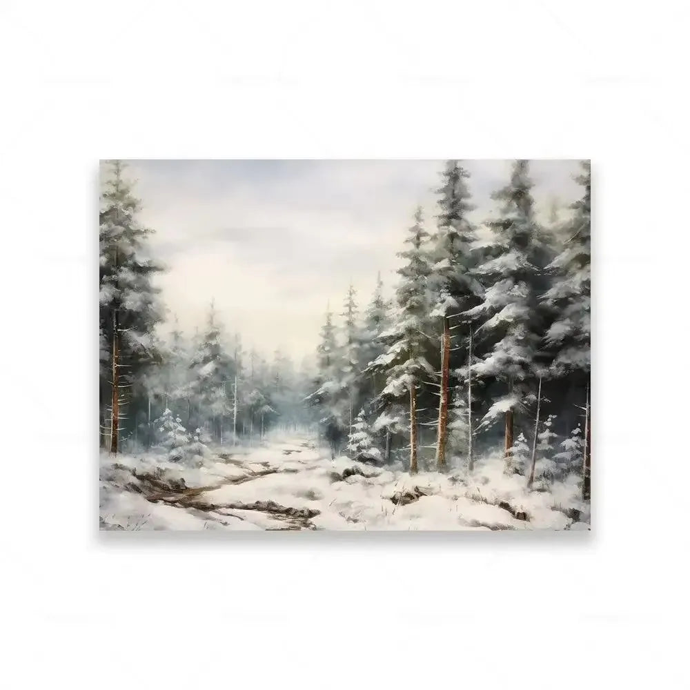 Modern Minimalist Farmhouse Elk Snowman HD Canvas Wall Art Holiday Vibes Poster for Bedroom Living Room Decor Peaceful Pleasures Health and Wellness ZLH5512 100x150cm No Frame
