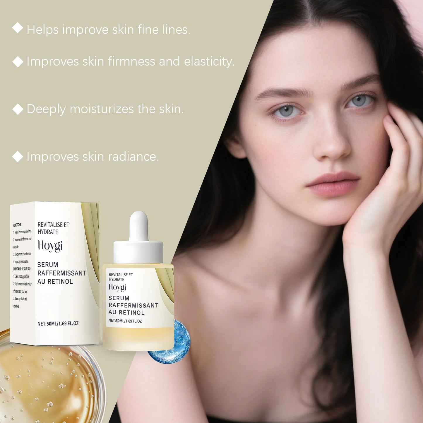 Retinol Face Serum – Firming, Anti-Aging & Brightening 50ml