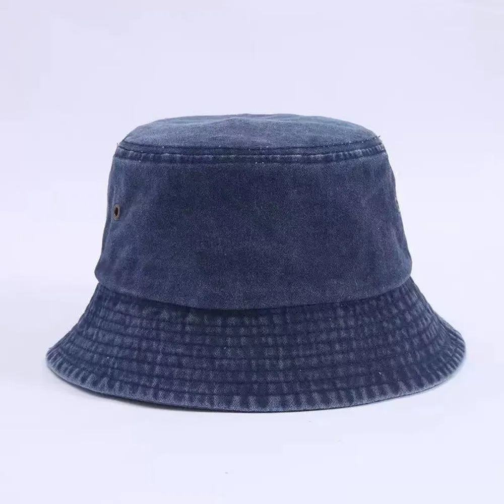 Unisex Cotton Bucket Hat | Sun Protection Fisherman Cap