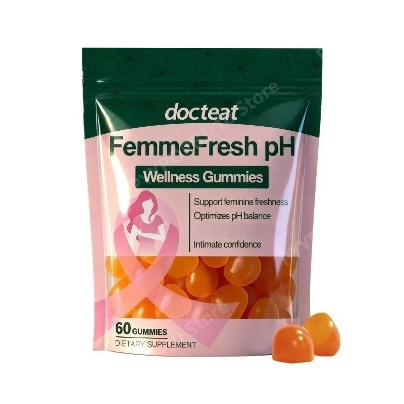 Women's Vitality Support Gentle Daily Care Gummies Soft Chews Dietary Supplement for Energy and Immune Balance 60 Count Peaceful Pleasures Health and Wellness 1bag 60capsules