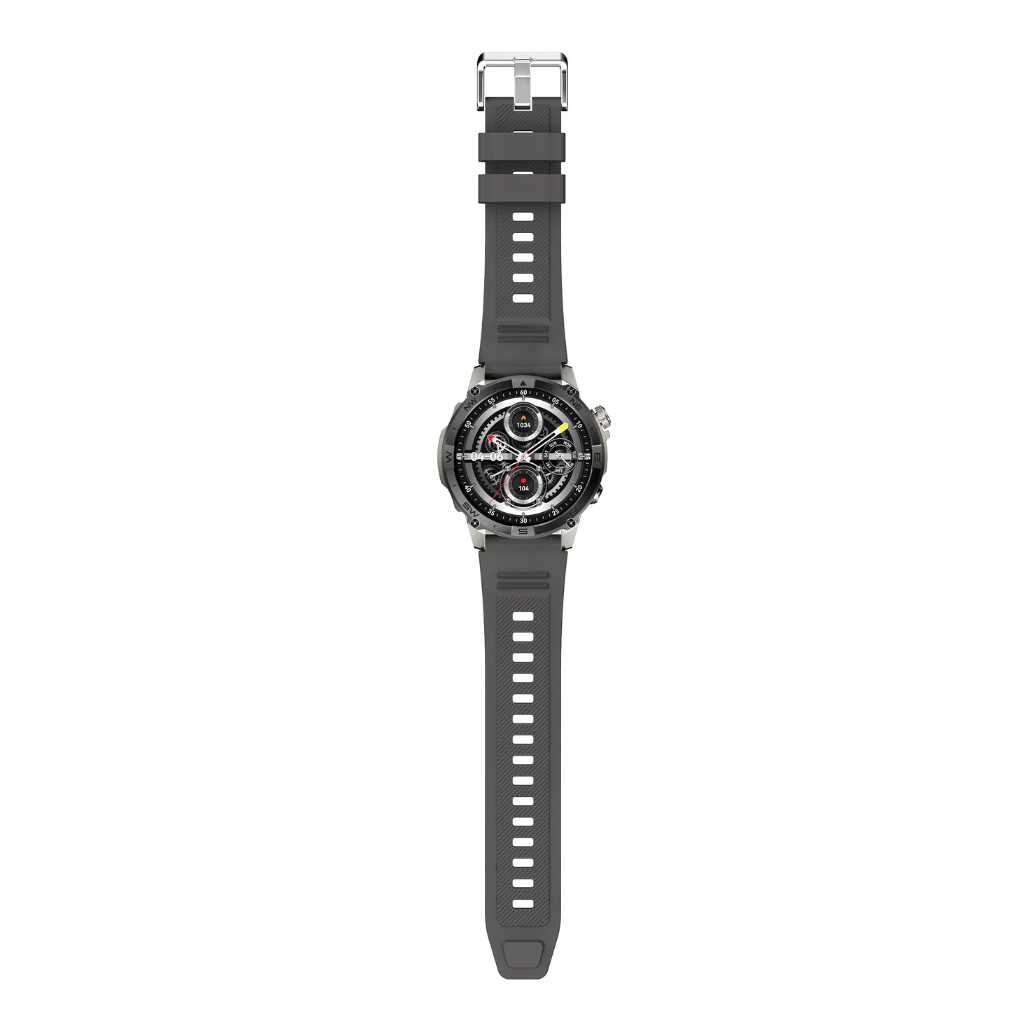 MINGCC HK08 AMOLED Smart Watch – GPS, Bluetooth Call, Waterproof
