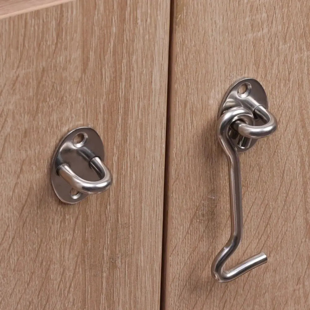 Stainless Steel Safety Door Bolt Silent Latch with Screws