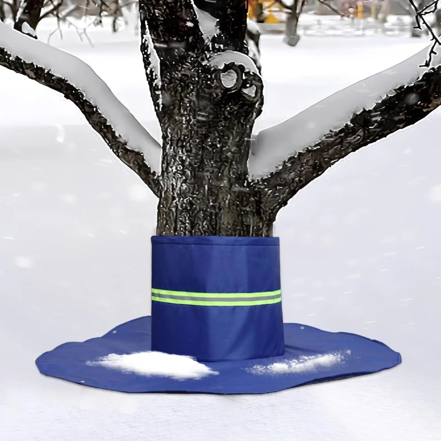 Tree Cover Outdoor Plant Root Stump Protection Bag Adjustable Guards For Trunk Shrub Vegetable Outdoor Landscapes Playgrounds Peaceful Pleasures Health and Wellness