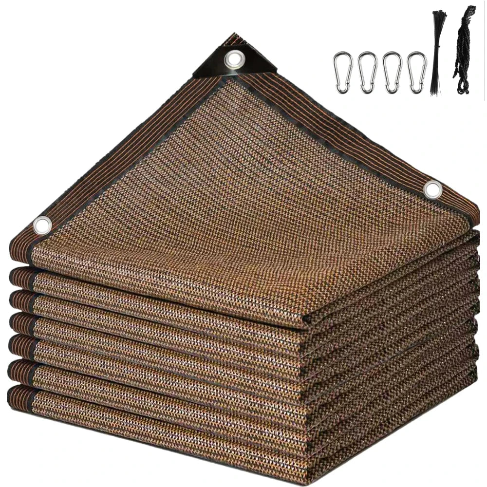 UV Sun Shade Net with Grommets | Garden & Outdoor Canopy