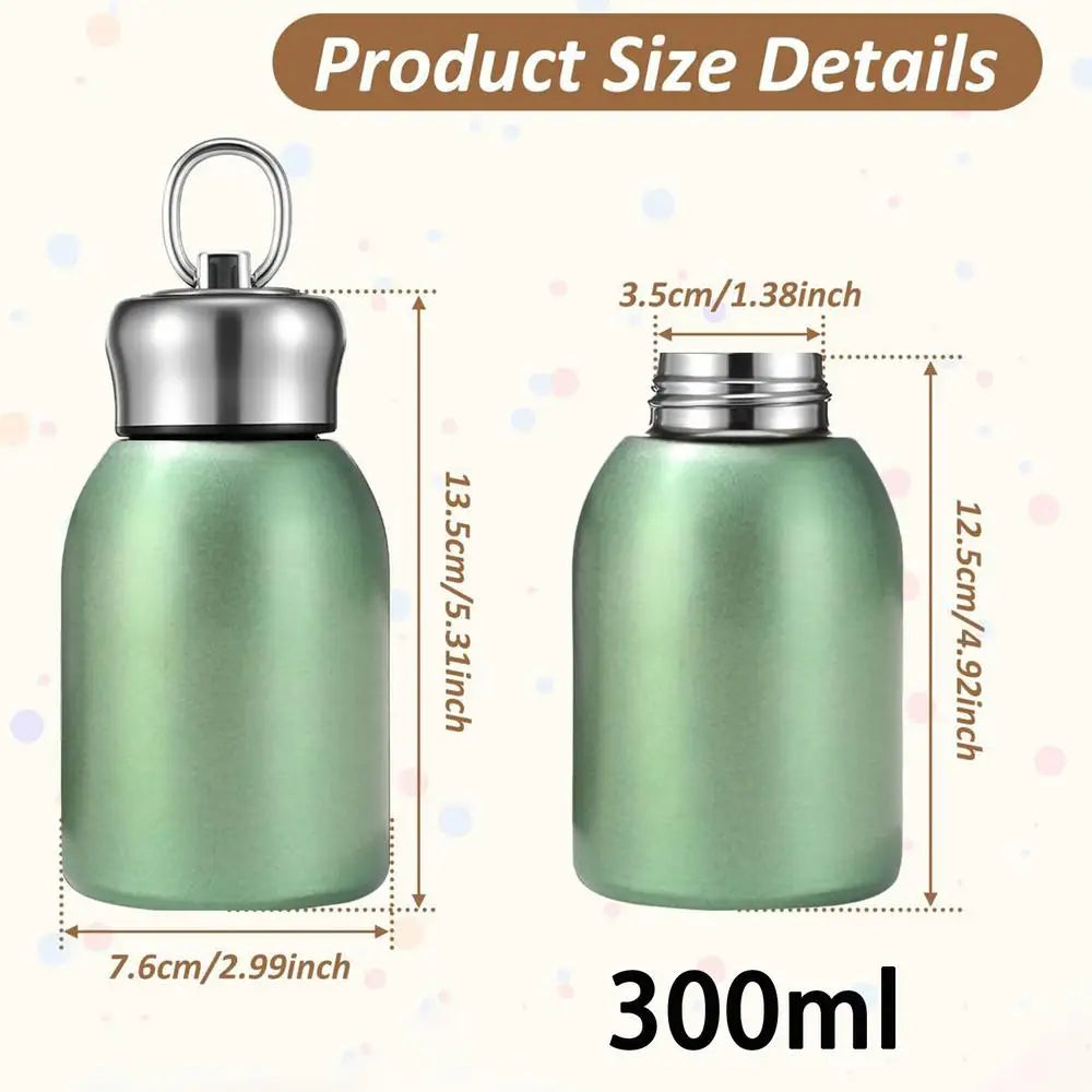 300ml Mini Vacuum Insulated Stainless Steel Water Bottle