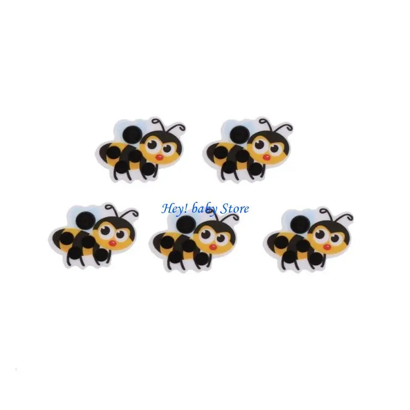Baby Forehead Thermometer Strips – Cartoon Fever Stickers 5-Pack