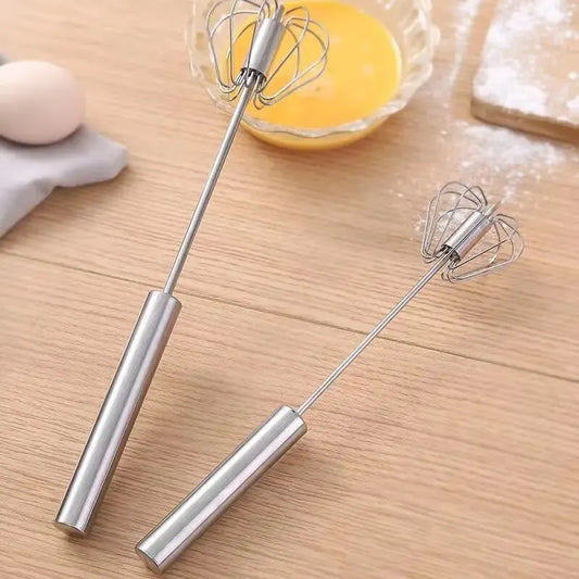 Semi Automatic Egg Beater Rotating Cream Egg Mixer Household Manual Egg Beater Baking Tool Kitchen Tools Peaceful Pleasures Health and Wellness
