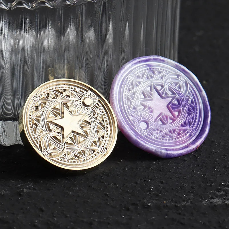 Retro Wax Seal Stamp Alloy Handle – Wedding & Scrapbook