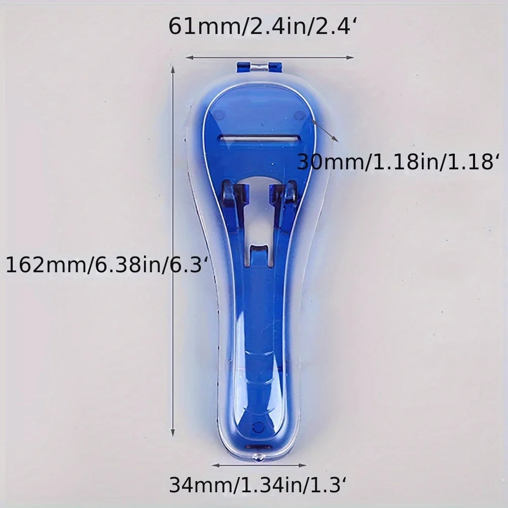 Transparent Travel Razor Case – Portable Shaver Storage Box