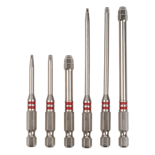 6-Piece Hex Shank Screwdriver Bits Set | Pagoda Design, Multi-Size Screwdriver Bit Set Oasis Select 6pcs