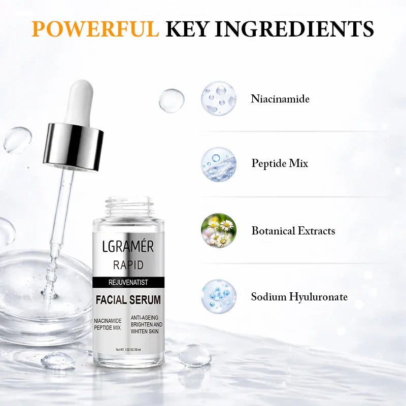 LGRAMER Niacinamide Face Serum – Pore Minimizing & Brightening