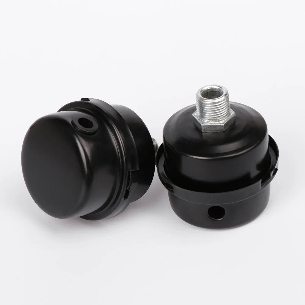 12 5 16 Metal Air Filter Oil-free Muffler Replace Compressor Pump