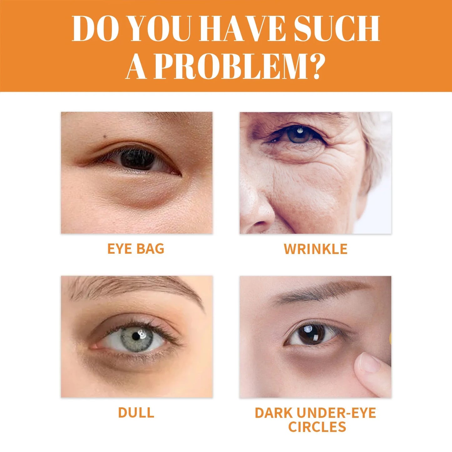 EELHOE Collagen Water Soluble Eye Mask Remove Bags Dark Circles Anti Wrinkle Firming Patches Lifting Skin CarePatch 10/2pcs/Box Peaceful Pleasures Health and Wellness