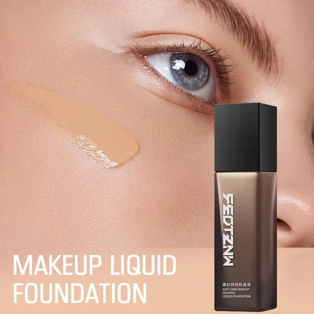 Matte Liquid Foundation & Concealer – Waterproof Air Cushion