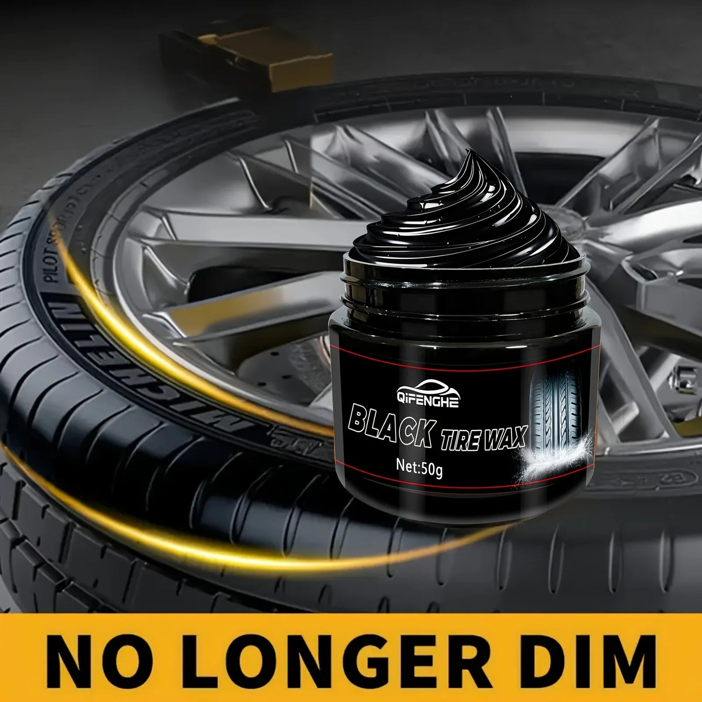 Tire Shine & Car Plastic Restorer Wax Coating – Crystal Clear