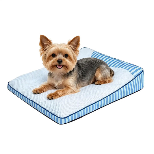 Cooling Dog Bed | Washable Breathable Summer Pet Mat Cooling Dog Bed Peaceful Pleasures Health and Wellness
