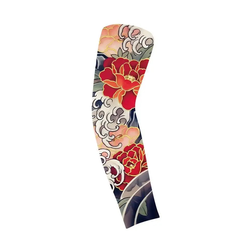 Ice Silk Tattoo Sleeves for Outdoor Activities Peaceful Pleasures Health and Wellness G
