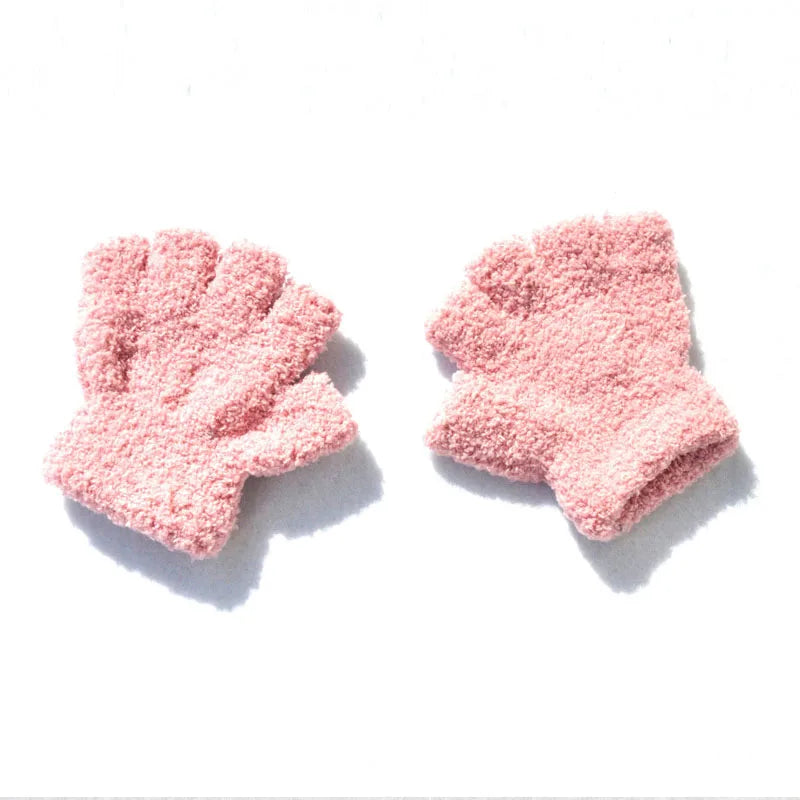 Baby Winter Mittens Plush Fleece Gloves for Toddlers 1-4Y