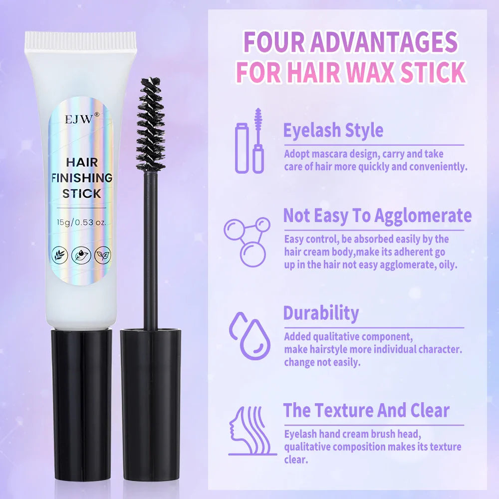 Hair Finishing Stick – Non-Greasy Flyaway & Frizz Wax Stick